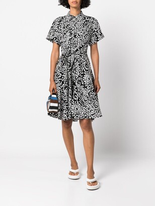 Diane von Furstenberg Albus love stems-print midi dress