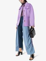 Thumbnail for your product : Aster Marta Jakubowski two tone wide leg trousers