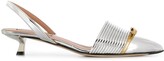 Thumbnail for your product : Marco De Vincenzo Pointed-Toe Slingback Pumps