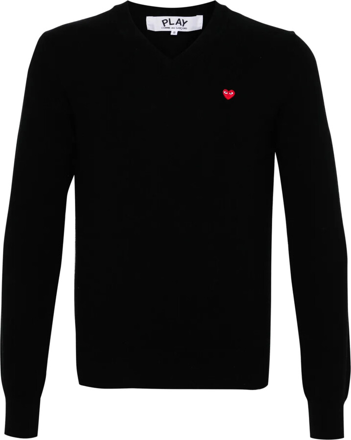 Comme des Garçons PLAY Logo-Patch Wool Jumper