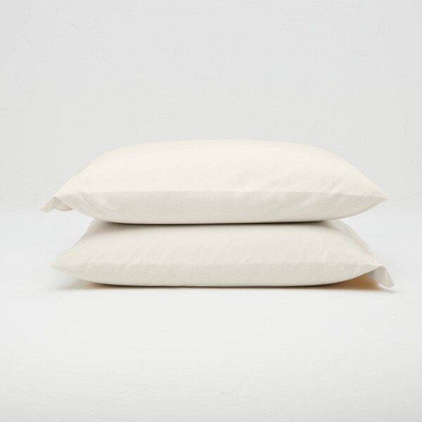 Washed Supima Percale Solid Pillowcase Set - Casaluna™ - ShopStyle