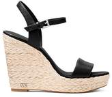 Thumbnail for your product : MICHAEL Michael Kors Women's Jill Leather Espadrille Platform Wedge Sandals
