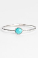 Thumbnail for your product : Nadri Amazonite & Sterling Silver One-Stone Bangle