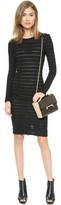 Thumbnail for your product : L'Agence Long Sleeve Stripe Dress
