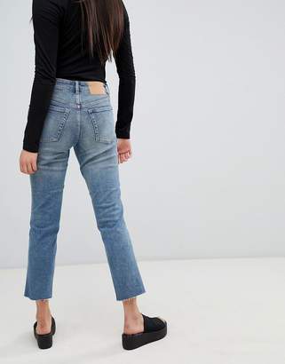 Cheap Monday Revive Straight Cropped Jeans