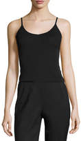 Thumbnail for your product : Lafayette 148 New York Mesh Jersey V-Neck Tank