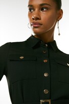 Thumbnail for your product : Karen Millen Utility Pocket Ponte Dress