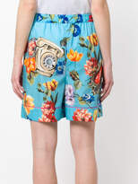 Thumbnail for your product : Dolce & Gabbana printed elasticated waist shorts