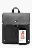 Thumbnail for your product : boohoo Ring And Pocket Rucksack