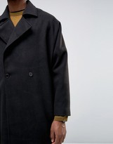 Thumbnail for your product : Reclaimed Vintage Oversized Cocoon Coat