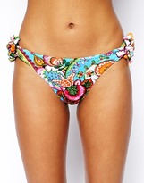 Thumbnail for your product : Freya Dreamer Hipster Loop Tie Side Bikini Bottoms - Azure
