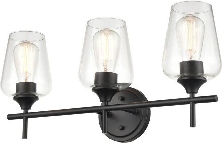 Millennium Lighting MillenniumLightingAshford3-LightVanityinMatteBlack