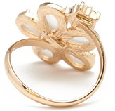 Thumbnail for your product : Forever 21 adjustable floral cocktail ring