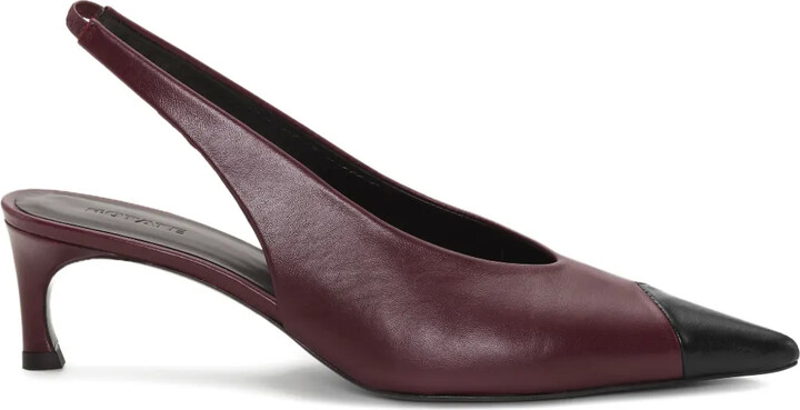 Rotate by Birger Christensen Slingback Leather Pumps