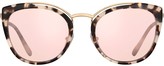 Thumbnail for your product : Prada Cat Eye Mirror Sunglasses