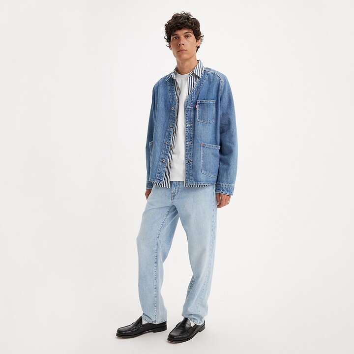 Levi's 568 Loose Linen+ Denim Men's Jeans - Varsity Academia Lightweight