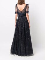 Thumbnail for your product : Jenny Packham Sequinned Organza Gown