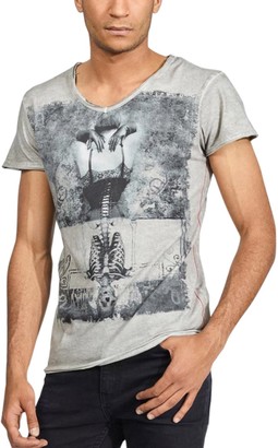 mens designer muscle fit t shirts