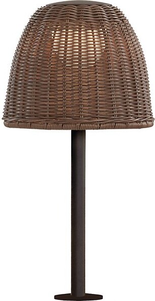 Bover Atticus Outdoor LED Table Lamp in Brown