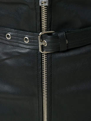 IRO zipped belted skirt