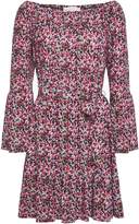 Thumbnail for your product : MICHAEL Michael Kors Belted Jersey Mini Dress