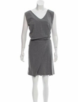 Thumbnail for your product : Brunello Cucinelli Sleeveless Midi Dress Grey