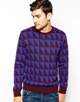 Thumbnail for your product : Paul Smith Jumper with Diamond Pattern