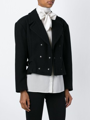 Jean Paul Gaultier Pre-Owned 1988 Cropped Double-Breasted Jacket