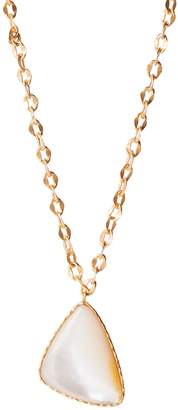 Christina Greene - Long Drop Necklace in Pearl