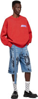 Thumbnail for your product : we11done Red Cotton Sweater