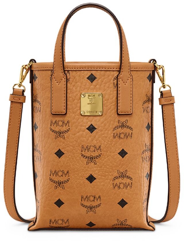 MCM Mini Visetos Essential CrossBody Bag ShopStyle