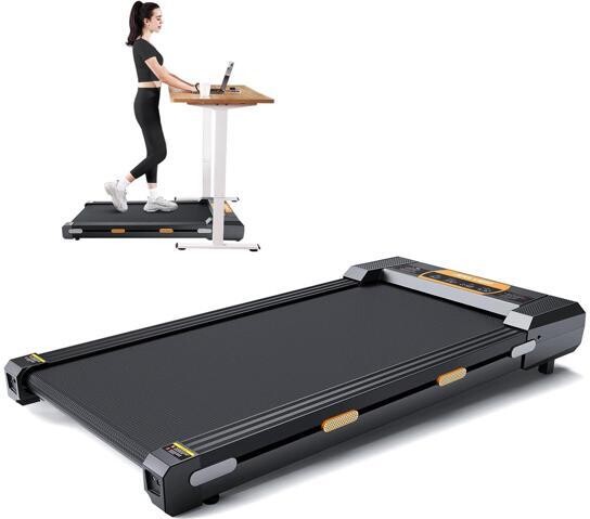 RUOCLRIS Walking Pad Treadmill with Incline Under Desk Treadmill, 2 in 1 Portable Compact Treadmill for Home with Remote Control, LCD Display, Small Walking...