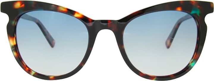 Ellen Degeneres ED ANDREAS TBLU 52mm Womens Cat-Eye Sunglasses