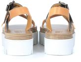 Thumbnail for your product : MM6 MAISON MARGIELA Sandal In Black And Brown Leather