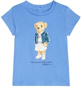 Thumbnail for your product : Polo Ralph Lauren Kids Baby Polo Bear cotton T-shirt