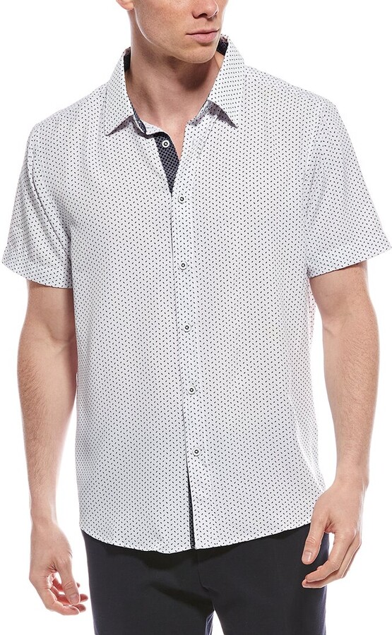 Report Collection Geo Print Shirt