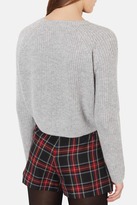 Thumbnail for your product : Topshop Ribbed Crop Sweater