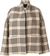 Thumbnail for your product : Christian Wijnants oversized checked jacket