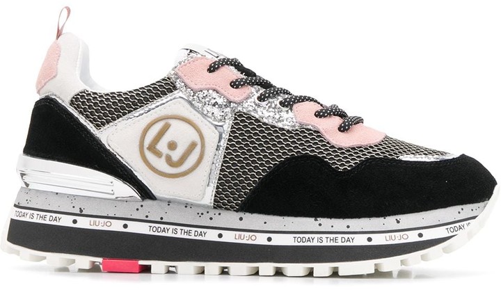 Liu Jo Maxi Alexa low-top sneakers - ShopStyle