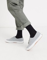 Thumbnail for your product : Superga 2750 classic plimsolls in grey suede
