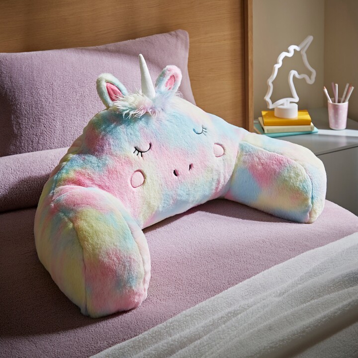 Dunelm Pastel Unicorn Cuddle Cushion Pink ShopStyle