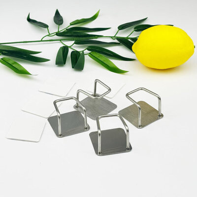 Wrought Studio Under Cabinet Cutting Board Holder And Pot Lid Organizer Set - 12 Pack Stainless Steel Rack For Space-Saving Kitchen Storage, No Drill Installation Wi