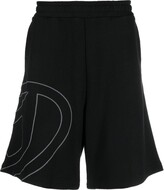 Thumbnail for your product : Diesel P-Crow Megoval cotton shorts