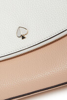 Thumbnail for your product : Kate Spade Polly Color-block Pebbled-leather Shoulder Bag