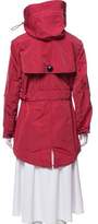 Thumbnail for your product : Burberry Hooded Belted Jacket