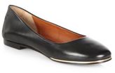 Thumbnail for your product : Givenchy Leather Ballet Flats