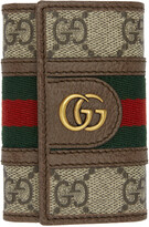 Thumbnail for your product : Gucci Beige Ophidia Key Holder Wallet