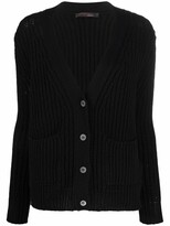 Thumbnail for your product : Incentive! Cashmere Cashmere Button-Up Cardigan