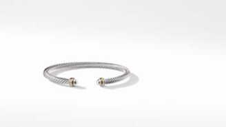 David Yurman Cable Classics Bracelet With 18K Gold, 4Mm