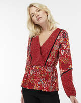 Thumbnail for your product : Monsoon Siobhan Printed Long Sleeve Top